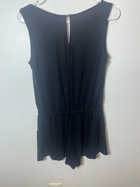 Mossimo Supply Co. Black Sleeveless Romper - Picture 6 of 9